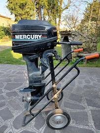 fuoribordo mercury 8    gambo corto  2 tempi