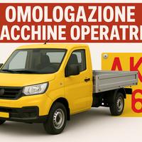 Macchina operatrice - omologazione