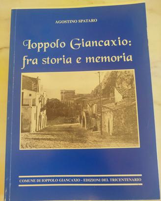 Libro RARO "Ioppolo Giancaxio: fra storia e memori