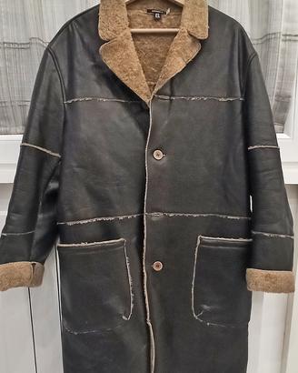 cappotto sherling di pelle  da Uomo