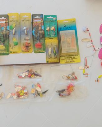 cucchiaini, esche per spinning, pesca