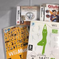 Lotto giochi wii e nintendo ds