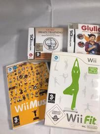 Lotto giochi wii e nintendo ds