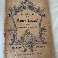 MANON LESCAUT GUGLIELMO TELL IL TROVATORE+OMAGGIO