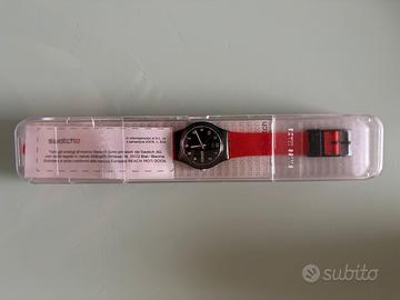 Orologio Swatch Gent “Red Grin”GB754 con scatola