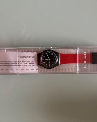 Orologio Swatch Gent “Red Grin”GB754 con scatola
