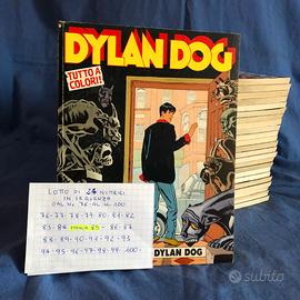 Dylan Dog prima serie lotto di 24 albi