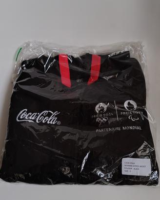 Coca-Cola Paris 2024, Woman Zipped Jacket  S Nuova
