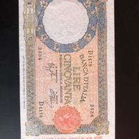 Lire 50 "Lupa Capitolina" Aquila 08/10/1943