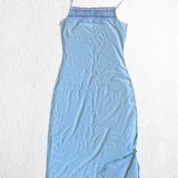 Camicia notte azzurra coquette vintage Lulu Paris