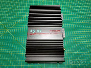 Amplificatore auto Macrom 43.05 2 canali 50x2 rms