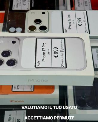 IPHONE 17 PR 256 GB bianco 