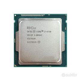 CPU Intel i7 4790 processore delid liquid metal