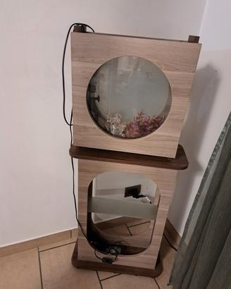 acquario con mobiletto 