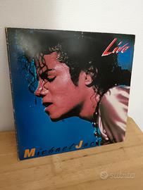 vinile raro Live di Michael Jackson a Torino