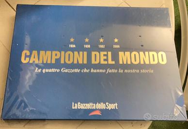 Cofanetto Gazzetta dello Sport Campioni del Mondo