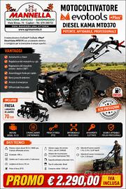 Motocoltivatore DIESEL Nuovo
