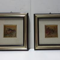 Quadri in foglia d'oro 