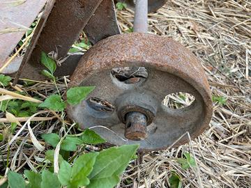 Ruote carrello in ferro