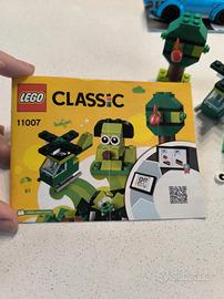 Lego Classic 11007 mattoncini creativi verdi 