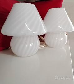 coppia lampade da tavolino  anni 70-80