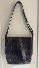 Borsa Vintage Contemax vera pelle Coccodrillo