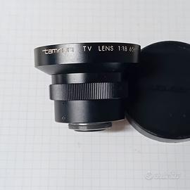obbiettivo tamron television lens 65 mm  1:1,8 no.
