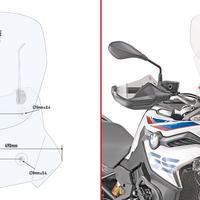 Parabrezza Givi AF5127/D5129KIT - BMW F 750 GS
