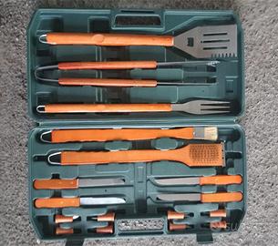 Set Barbecue Professionale in Valigetta