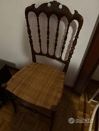 sedie chiavarine 150€ cad