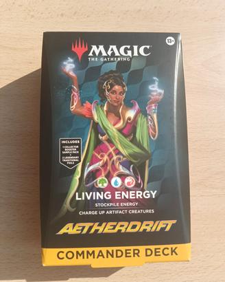 Magic Commander Deck "Living Energy" Aetherdrift
