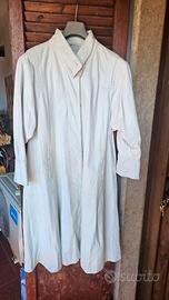 Elegante Soprabito Donna in Pelle color Panna