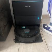 Robot lava e aspira pavimento