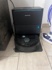 Robot lava e aspira pavimento