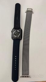 Apple whatch serie 7 più cinturino maglia milanese