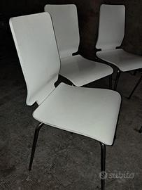 Sedie bianche design