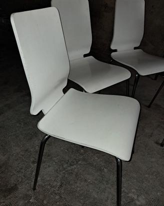 Sedie bianche design