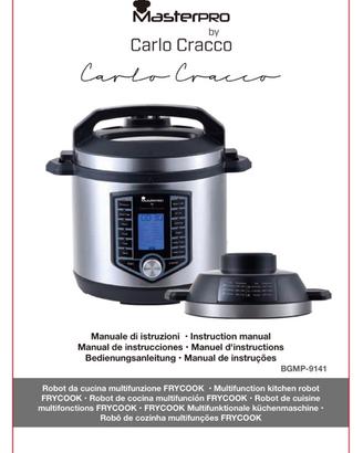 Masterpro Robot Cucina friggitrice aria  Cracco