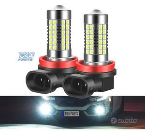 KIT LAMPADE LED ANABBAGLIANTI HB4 O 9006 60W 54SMD