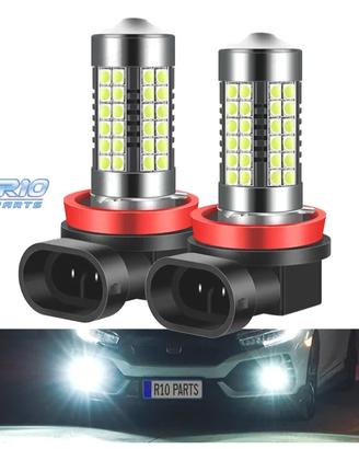 KIT LAMPADE LED ANABBAGLIANTI HB4 O 9006 60W 54SMD