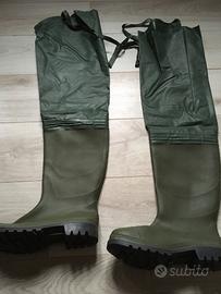 stivali da pesca meta coscia