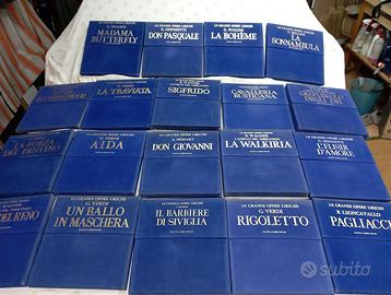 Le Grandi Opere Liriche vinili LP 19 Volumi