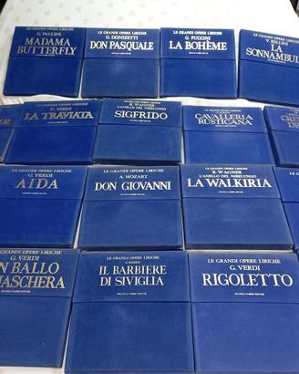 Le Grandi Opere Liriche vinili LP 19 Volumi