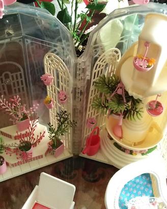 Giardino di barbie vintage