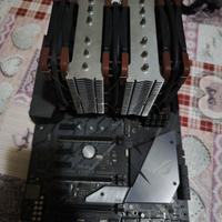 Blocco CPU Mobo e ram e dissipatore 