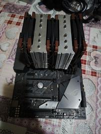 Blocco CPU Mobo e ram e dissipatore 