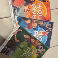 Libri scolastici inglese-High Five 1,2,3