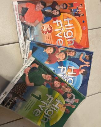 Libri scolastici inglese-High Five 1,2,3