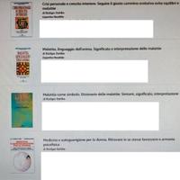 Sono interessato i libri inseriti nelle due foto