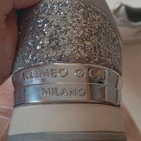 Scarpe Argento Donna Romeo Gigli Numero 41